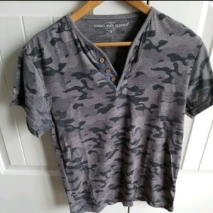 Sunday work clothes to shirt v neck